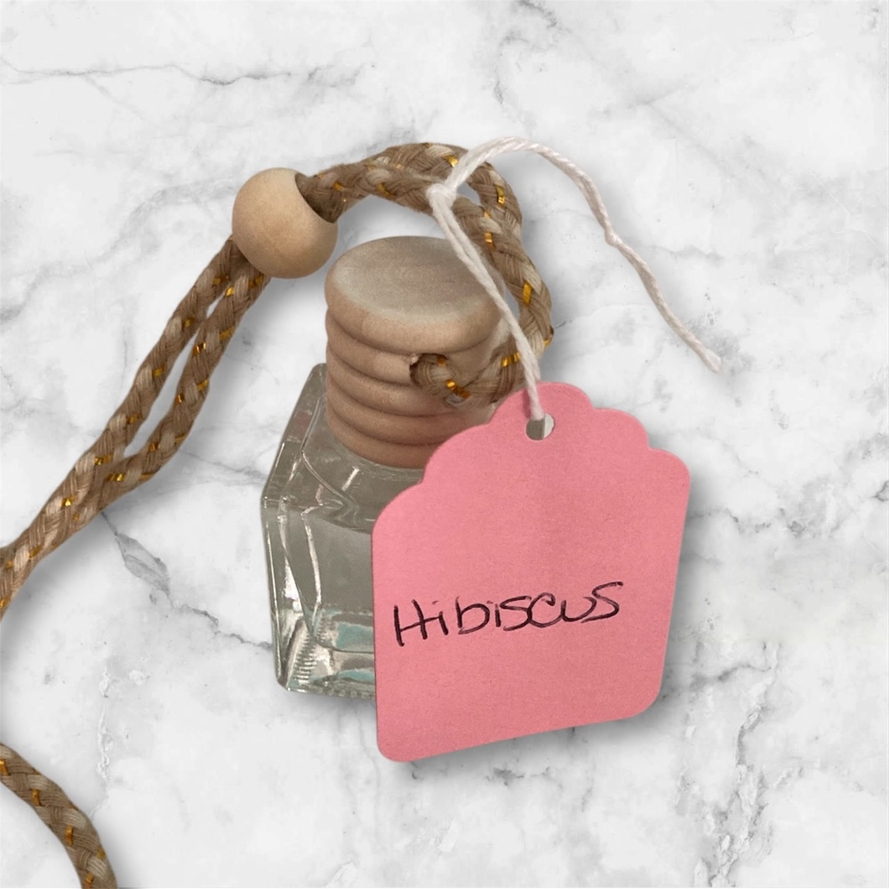 Hibiscus car diffuser